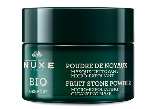 Bio Organic Micro-Exfoliating Cleansing Mask Bio Organic Fruit Stone Powder Micro-Exfoliating Cleans