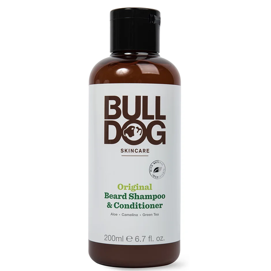 Bulldog Original Beard Shampoo & Conditioner, 200 ml Bulldog Skjegg & Bart