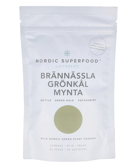 Nordic Superfood Brännässla Grönkål Mynta 80 g