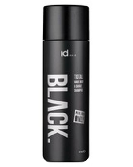id Hair Black Total - Hair, Body & Shave Shampoo 60 ml