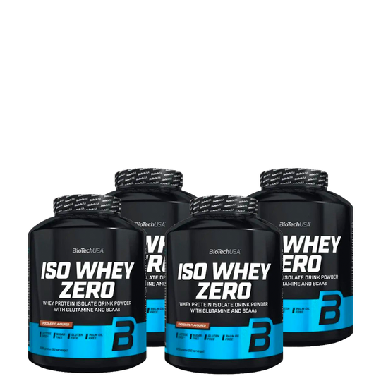 4 x Iso Whey Zero Lactose Free, 2270 g, BIG BUY