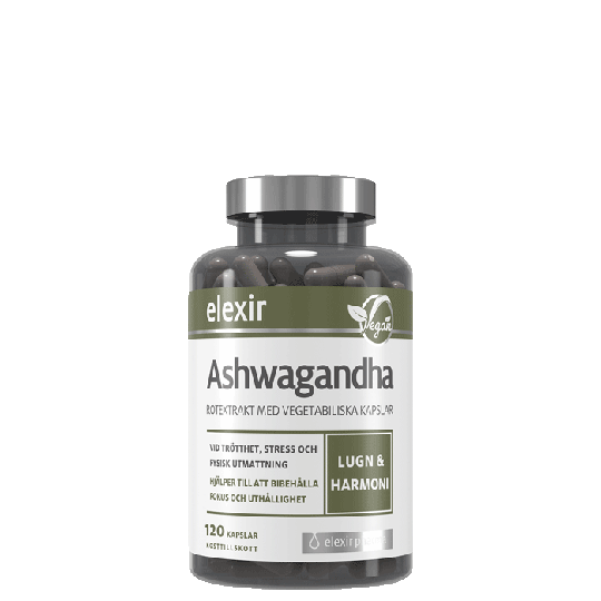 Ashwagandha, 120 veg. kapsler