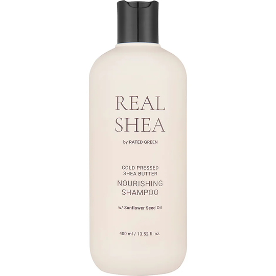 Cold Pressed Shea Butter Nourishing Shampoo, 400 ml Rated Green Shampoo