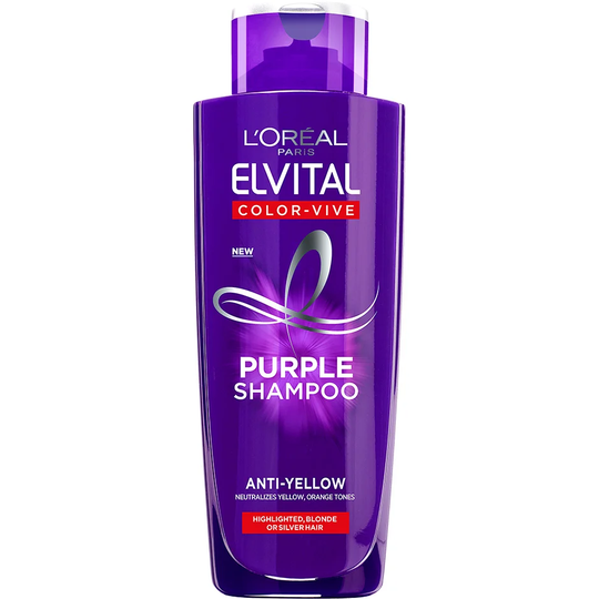 Elvital Color Vive Silver Shampoo, 200 ml L'Oréal Paris Lillashampoo