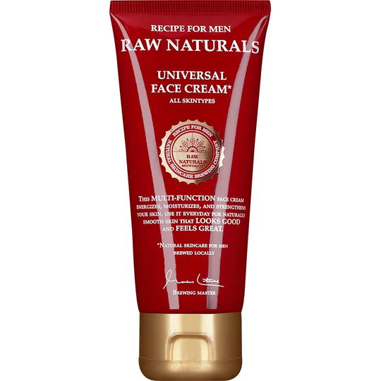Raw Naturals Universal Face Cream, 100 ml Raw Naturals by Recipe for Men Dagkrem