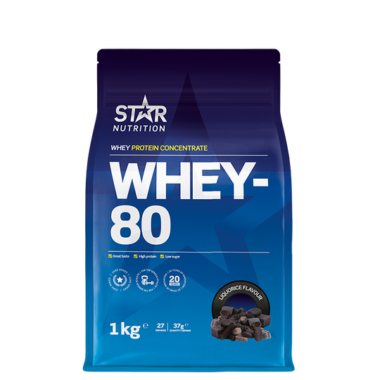 Whey-80 Myseprotein 1 kg