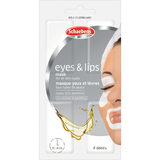 Schaebens Eyes & Lips Mask 4x1,5 ml