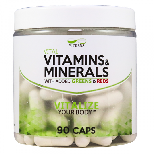 Viterna Multivitamin/Mineral/Greens/Reds - 90 caps