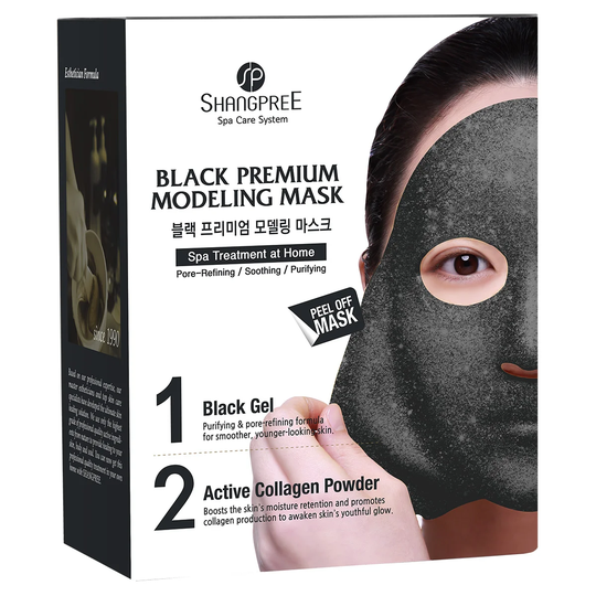 Black Premium Modeling Mask, Shangpree Ansiktsmaske