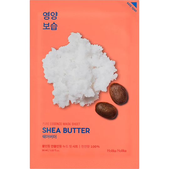 Holika Holika Pure Essence Mask Sheet - Shea Butter, Holika Holika Ansiktsmaske