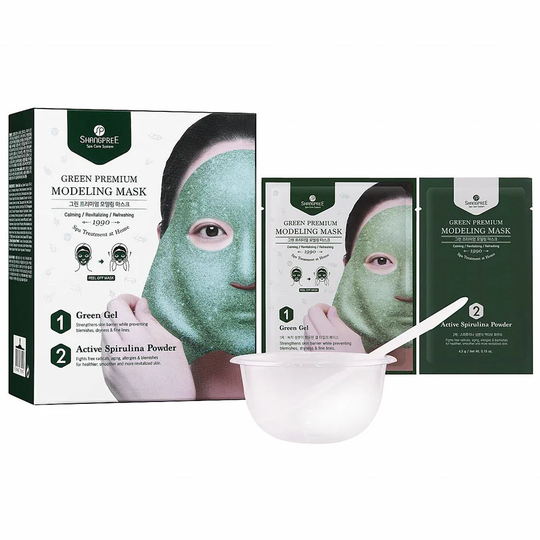 Green Premium Modeling Mask, 50 ml Shangpree Ansiktsmaske