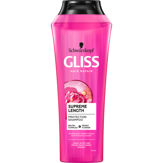 Schwarzkopf Gliss Supreme Length Schampo 250 ml