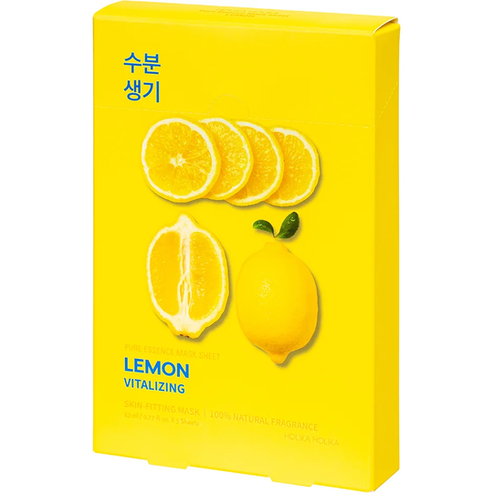 Pure Essence Mask Sheet Pack Lemon, Holika Holika Ansiktsmaske