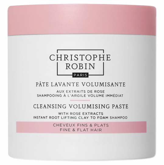 Christophe Robin Cleansing Volumizing Paste With Pure Rassoul Clay And Rose Extracts (75ml)