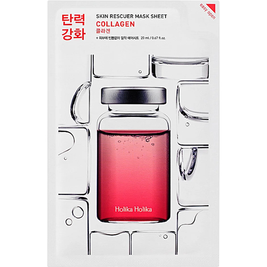 Holika Holika Skin Rescuer Mask Sheet - Collagen, Holika Holika Ansiktsmaske