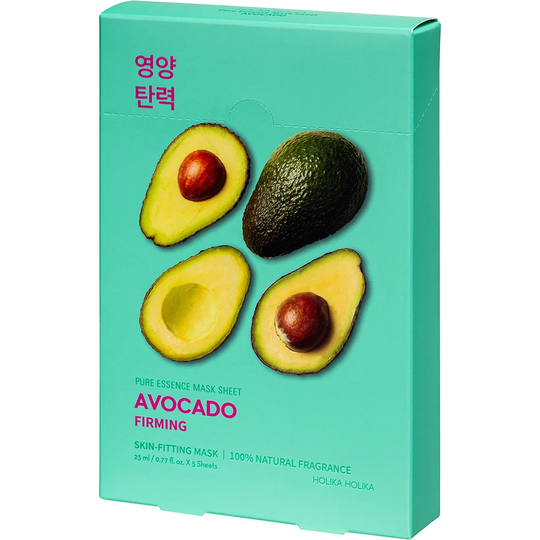 Pure Essence Mask Sheet Avocado, Holika Holika Ansiktsmaske