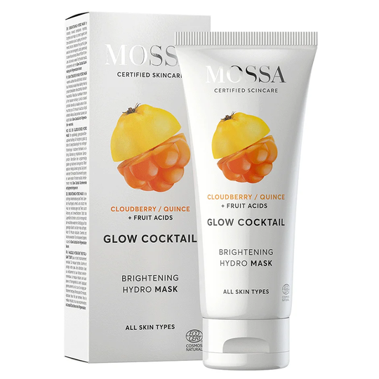 Glow Cocktail Brightening Hydro Mask, 60 ml MOSSA Ansiktsmaske