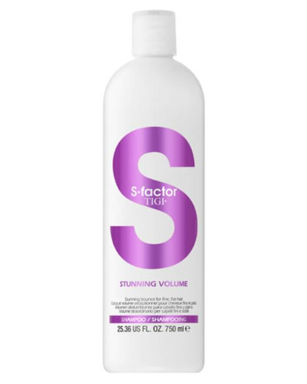 TIGI S-factor Stunning Volume Shampoo (U) 750 ml