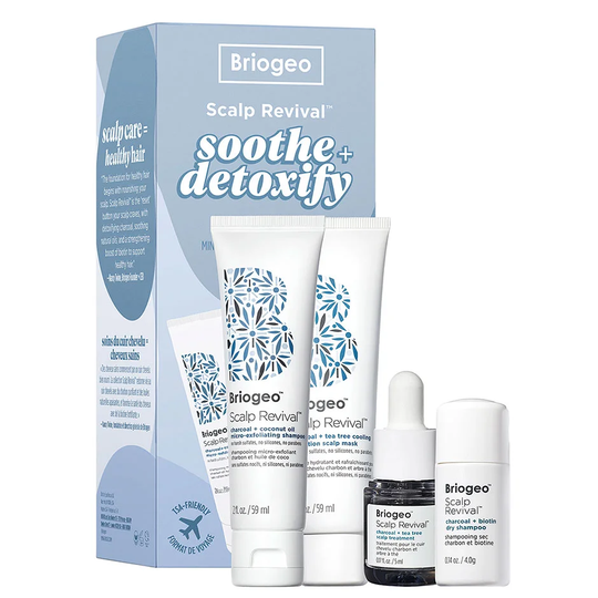 Scalp Revival™ Soothe + Detoxify Hair Care Minis, Briogeo Pakke