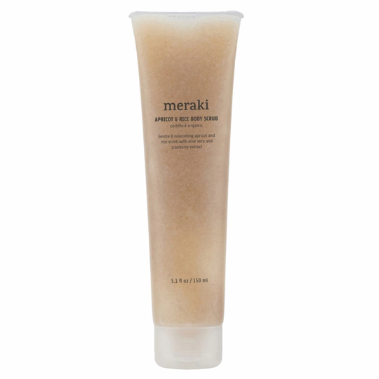 Meraki Apricot and Rice Scrub (150ml)