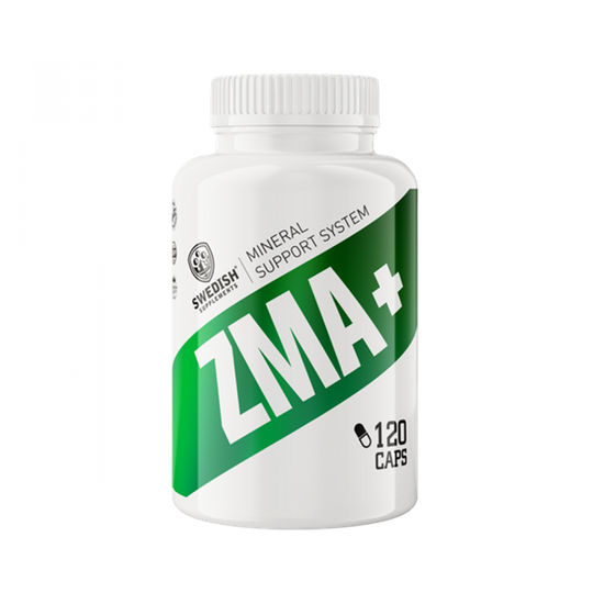 Swedish Supplements ZMA+ 120 kapsler