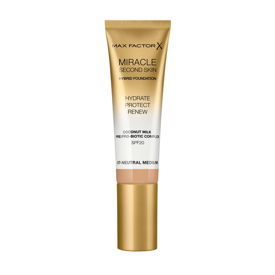 Max Factor Miracle Touch Miracle Second Skin Foundation 007 Neutral Me