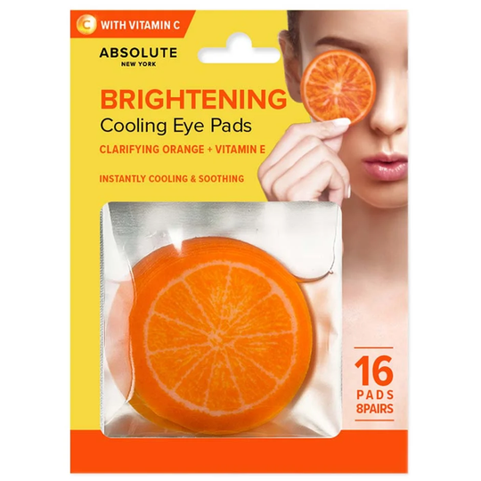 Brightening Eye Pad Orange 16pcs, 16 pcs Absolute New York Øyne