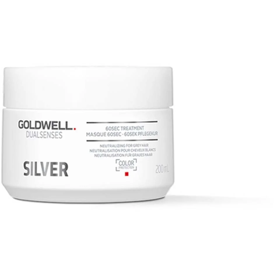 Dualsenses Silver 60 Sec Treatment, 200 ml Goldwell Pleiende hårprodukter