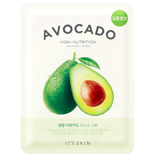 The Fresh Avocado Sheet Mask, It'S SKIN Ansiktsmaske