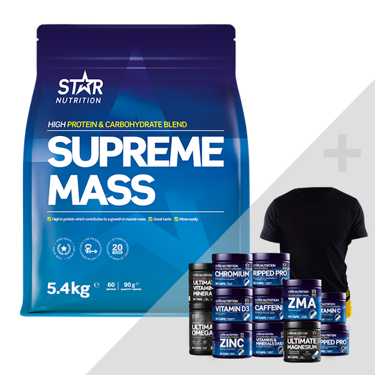 Supreme Mass 5.4 kg + Bonus Products!