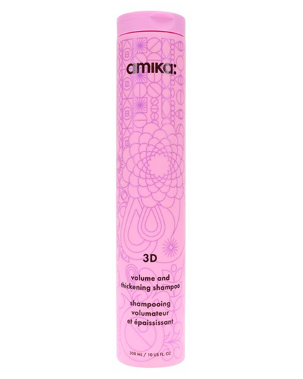 Amika: 3D Volume And Thickening Shampoo (O) 300 ml