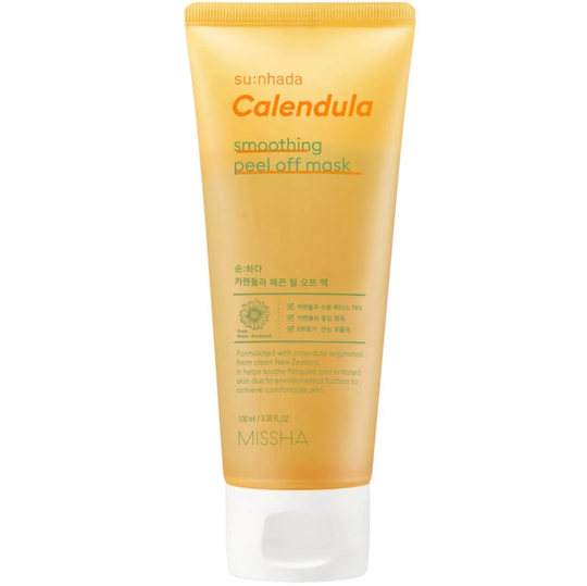 Missha Su:nhada Calendula Smoothing Peel Off Mask (100ml)